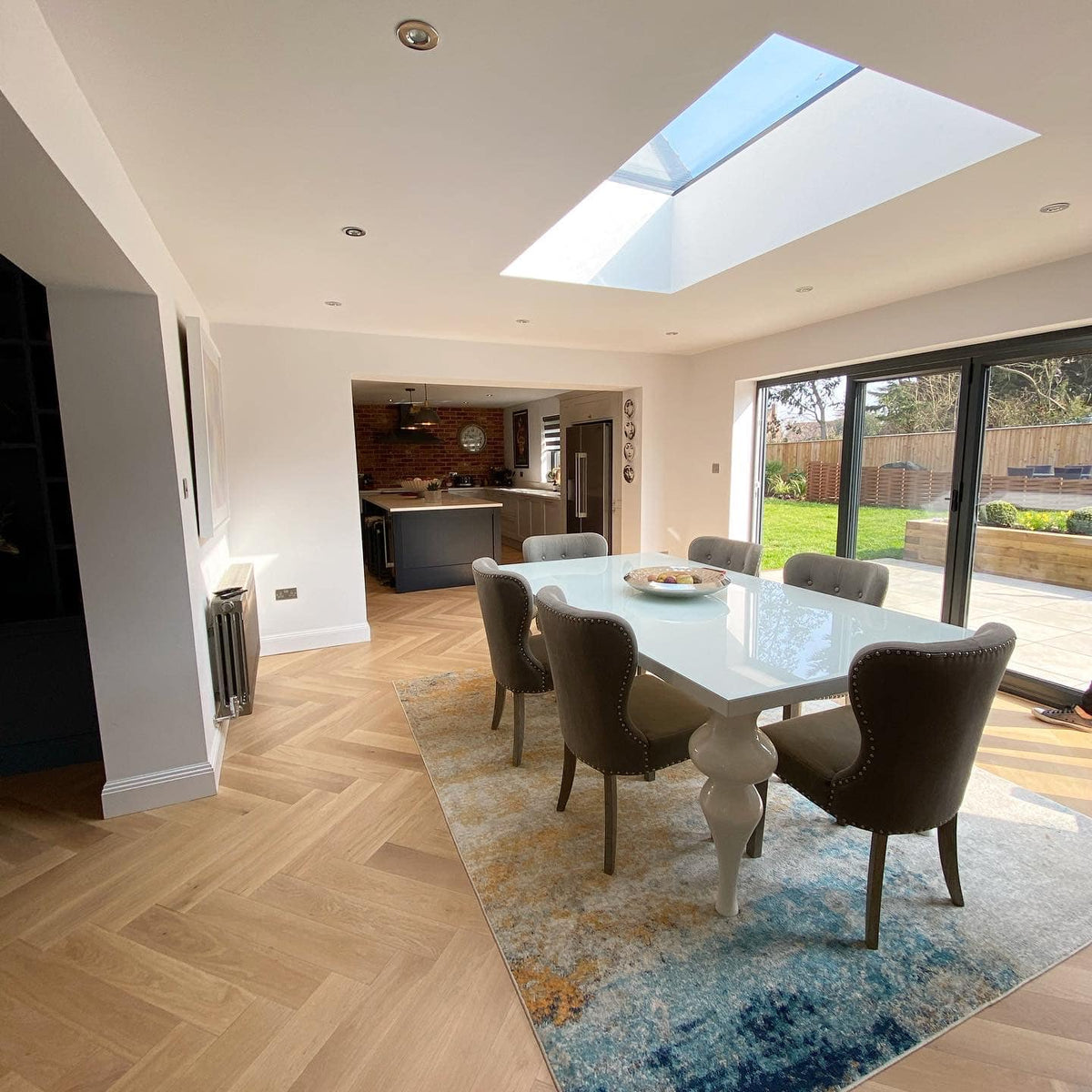 AR8459F Ashton &amp; Rose Lune - Floating Herringbone Free Sample