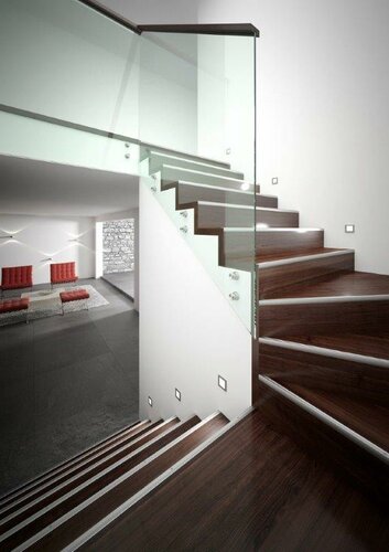 4-9mm LVT Click Stair Nosing - Silver