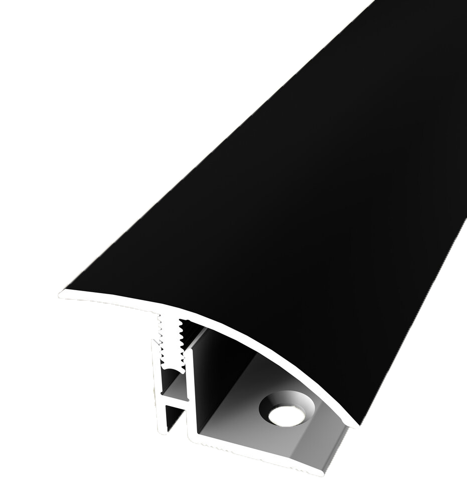 Wood-LVT Ramp Profile - Black