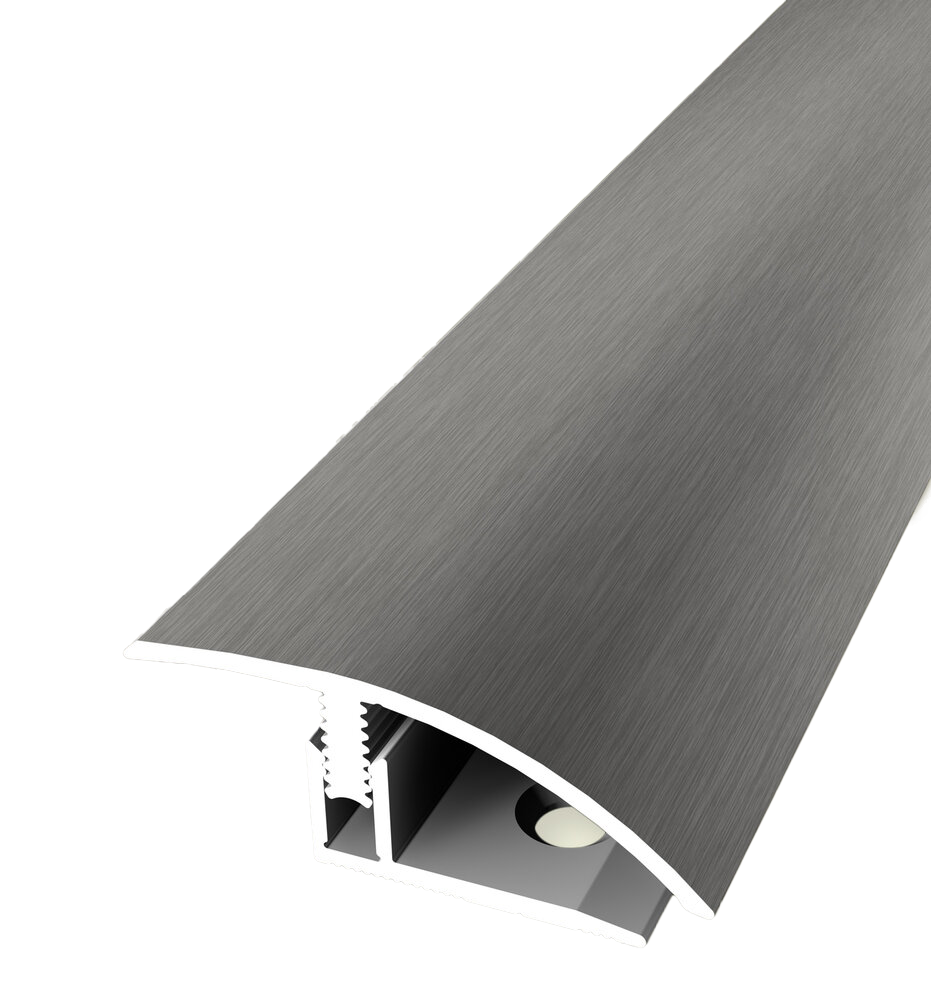 Laminate-LVT Ramp Profile - Stainless Steel