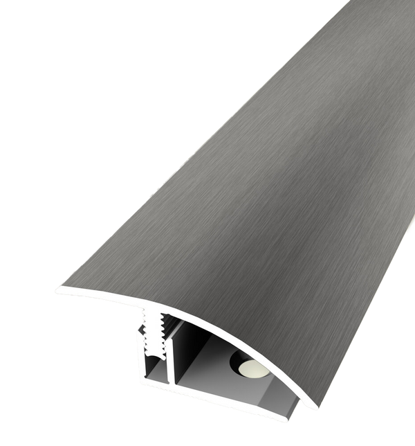 Laminate-LVT Ramp Profile - Stainless Steel - Hardwoodfloorstore