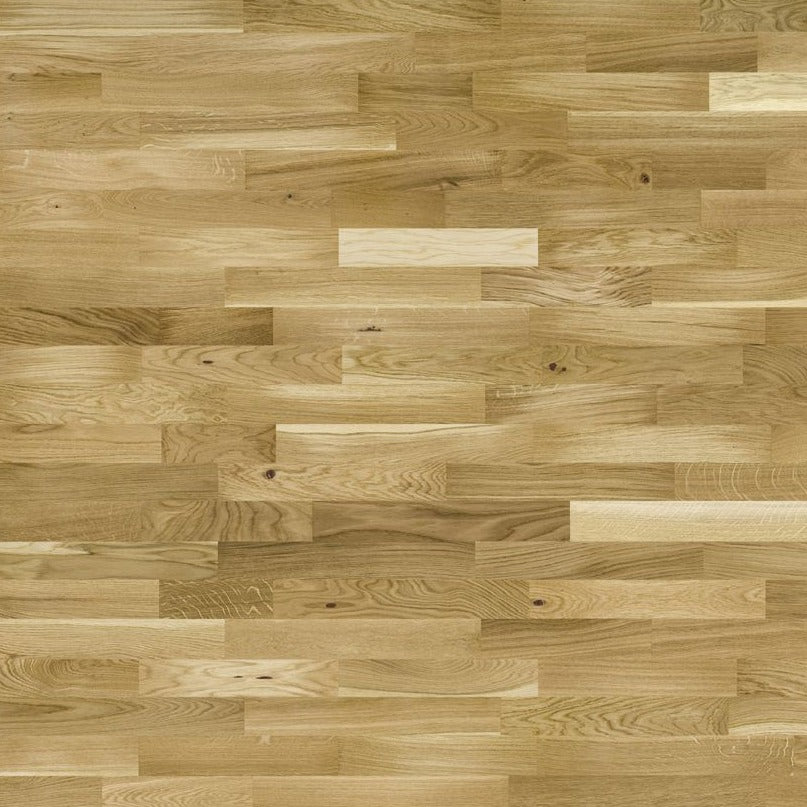 3-Strip natural wood flooring board (5466144506013)