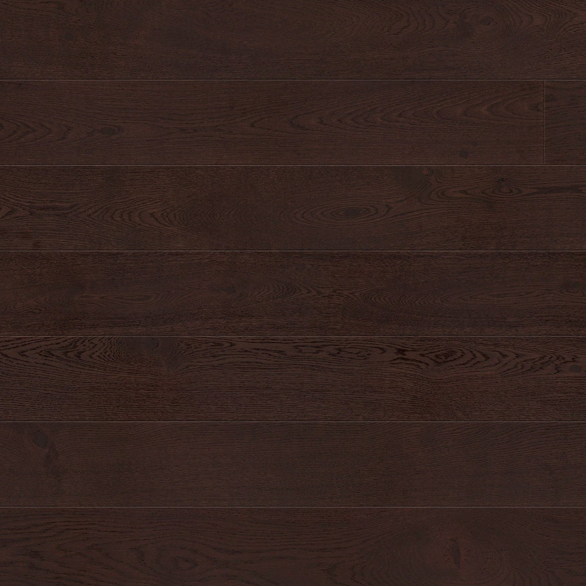 Chocolate brown engineered flooring plank