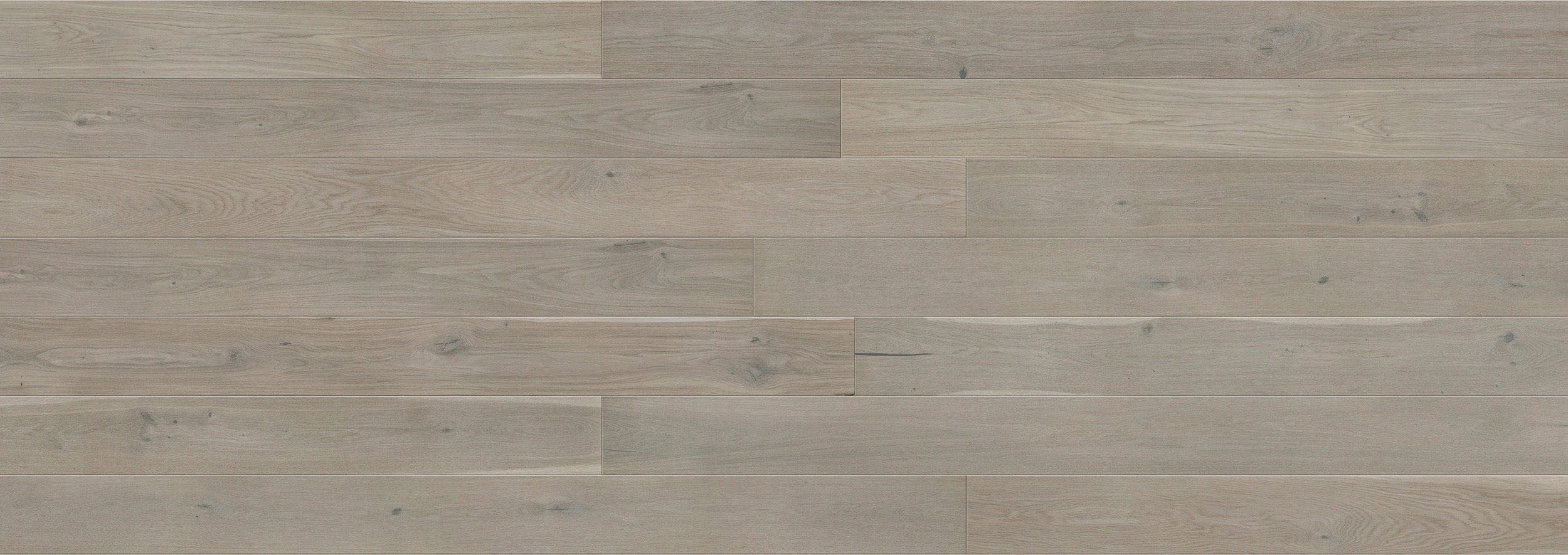 Light grey engineered wood flooring