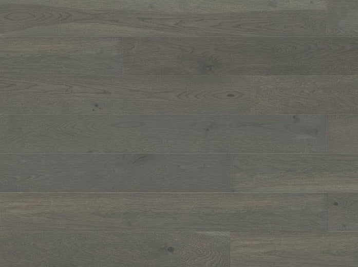 Grey engineered flooring interior