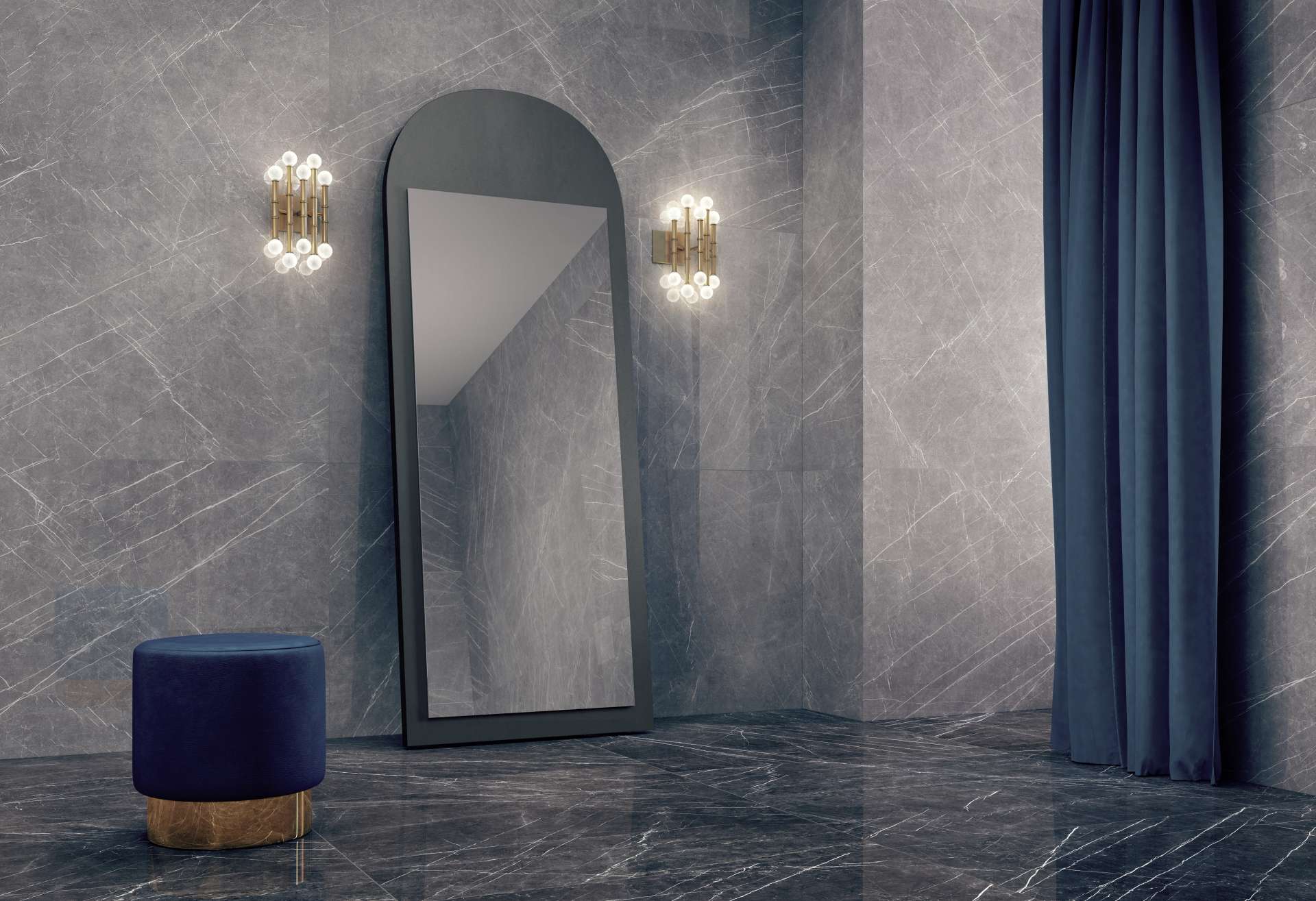 Mandra Dark Grey Natural Clearance Free Sample (5604623843485)
