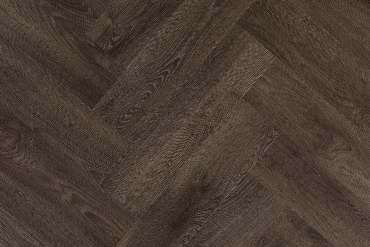 Blanched Carbon Glue Down Herringbone Free Sample (5845417099421)